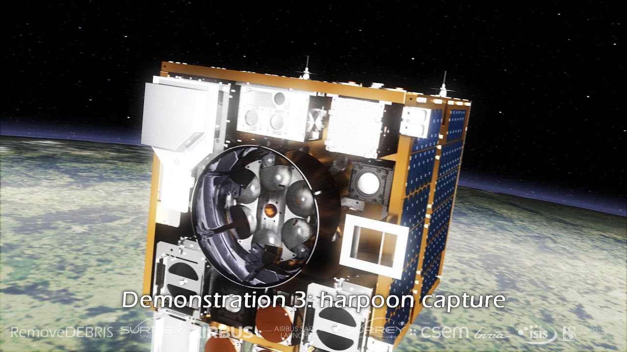 RemoveDEBRIS Active Debris Removal demonstration mission