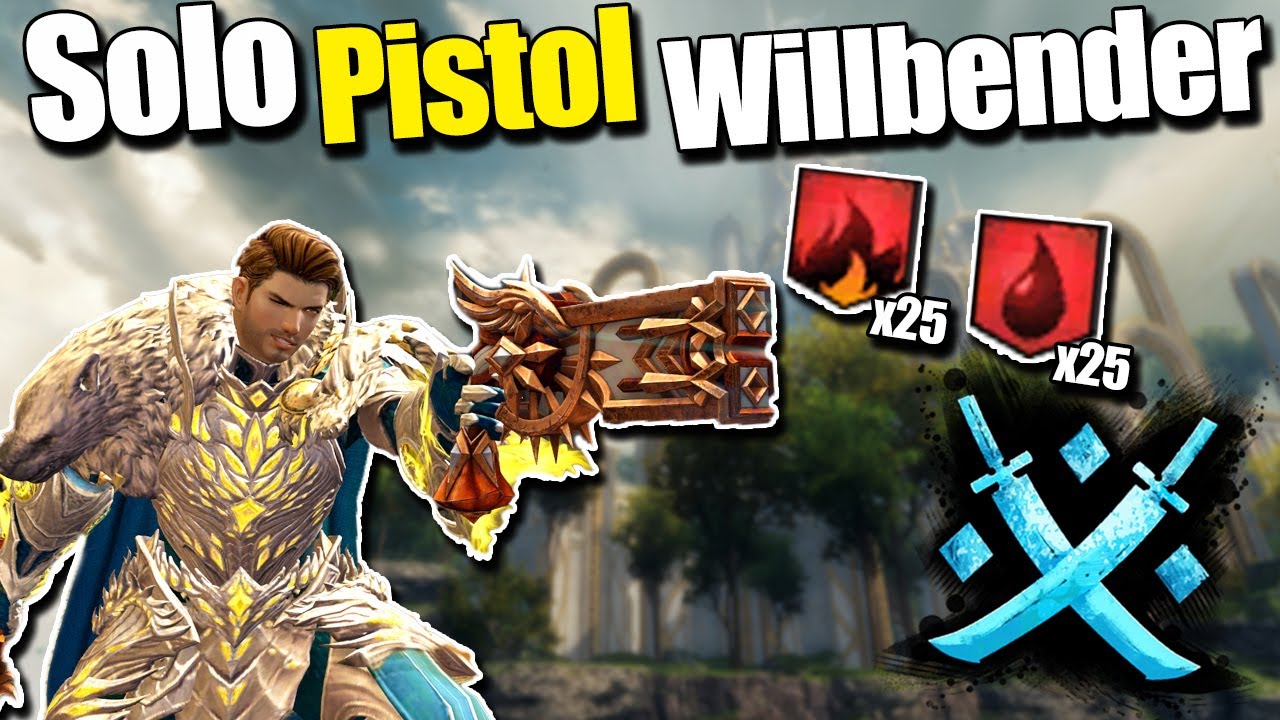 Guild Wars 2 Solo PISTOL Willbender Build | Solo Open World Condi Willbender