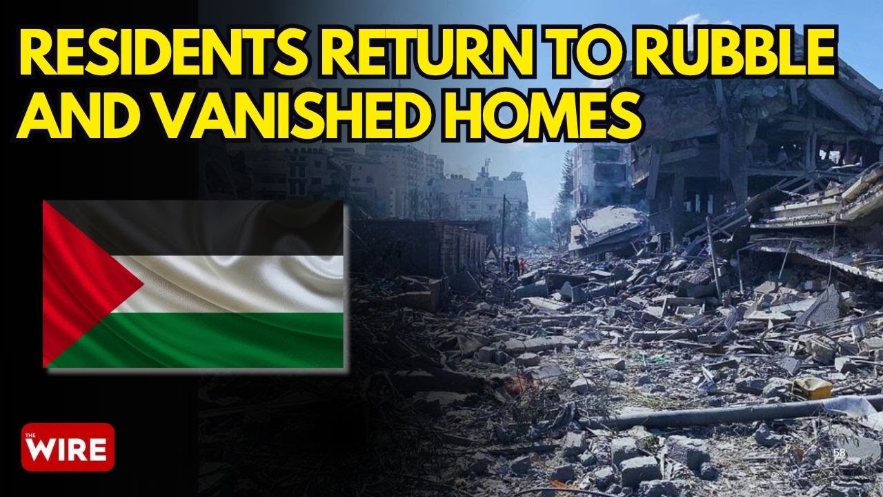 Residents Return to Rubble and Vanished Homes