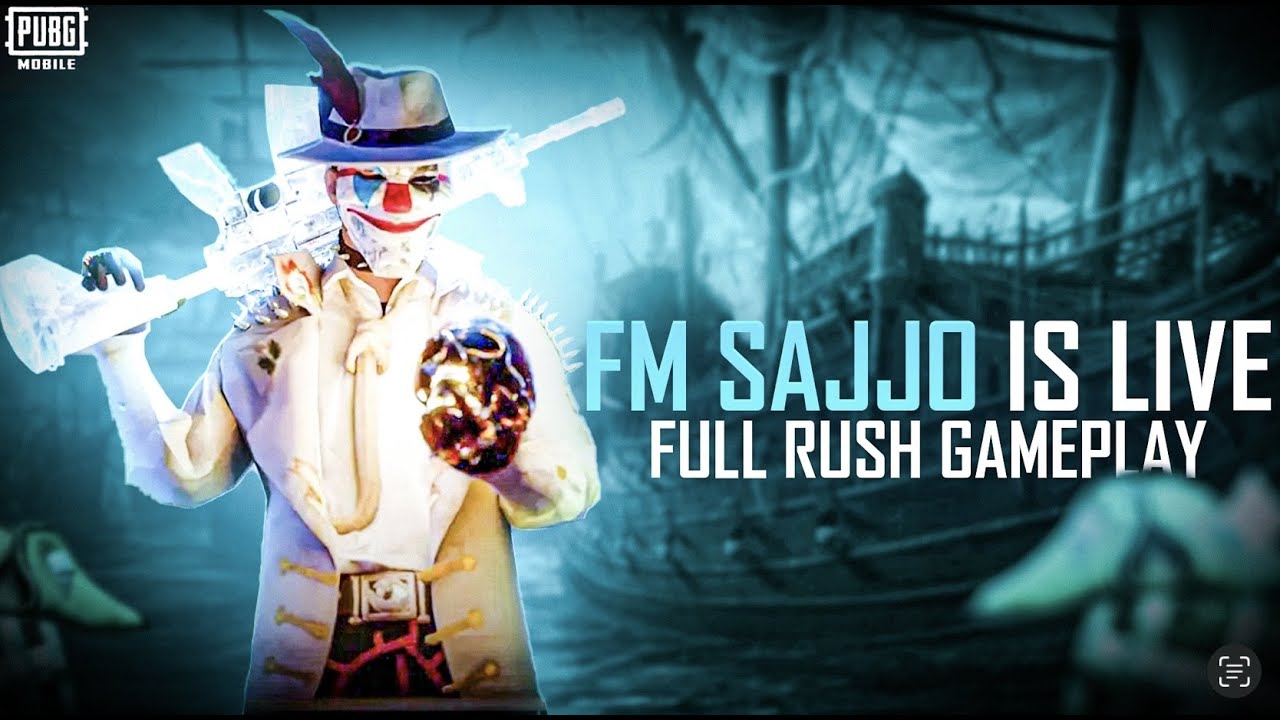 PUBG MOBILE RUSH GAME PLAY WITH FM SAJJO YT || PUBG MOBILE