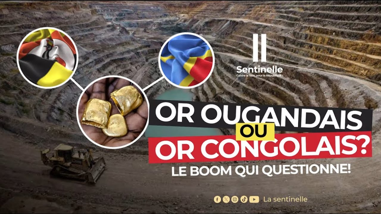 D'où provient l'or Ougandais ?