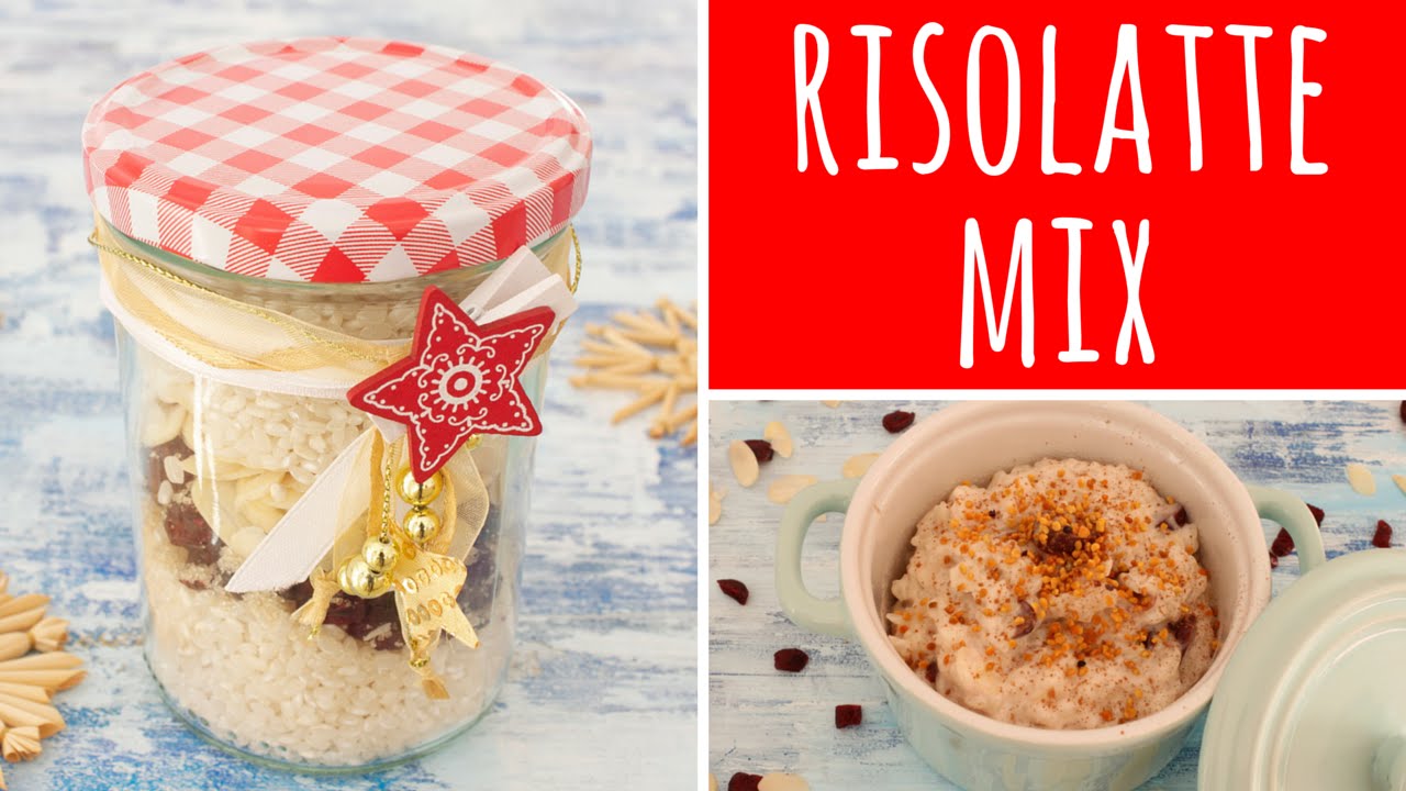 Mix per Risolatte in barattolo - Risolatte dessert ricetta - Regalo last minute per Natale