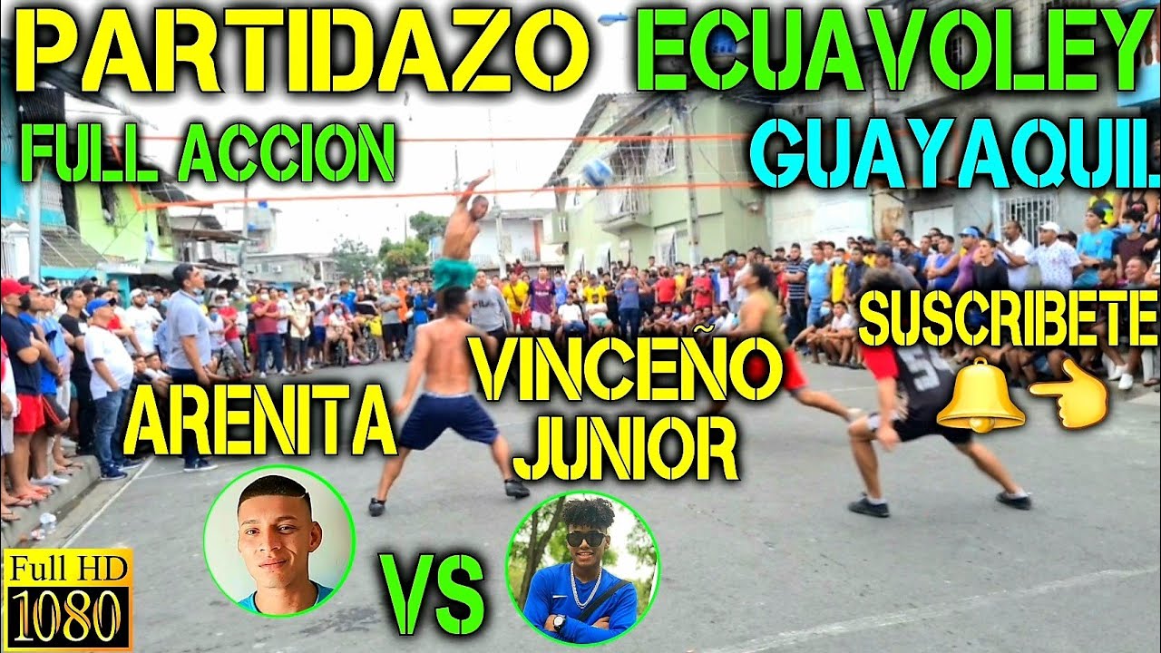ECUAVOLEY PARTIDAZO ARENITA VS VINCEÑO JUNIOR / FULL ACCIÓN 🔥