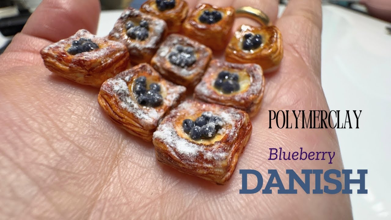Miniature blueberry danish | how to