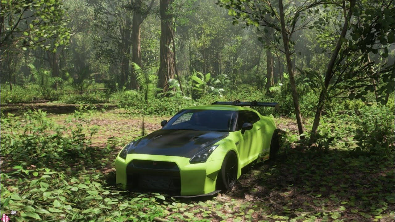 Forza Horizon 5 GTR R35 1xxxHPแรงจริงสมคำล้ำลือก็อตซิลล่านักฆ่าซุปเปอร์คาร์เล่นกับจอยพวงมาลัยmoza r3