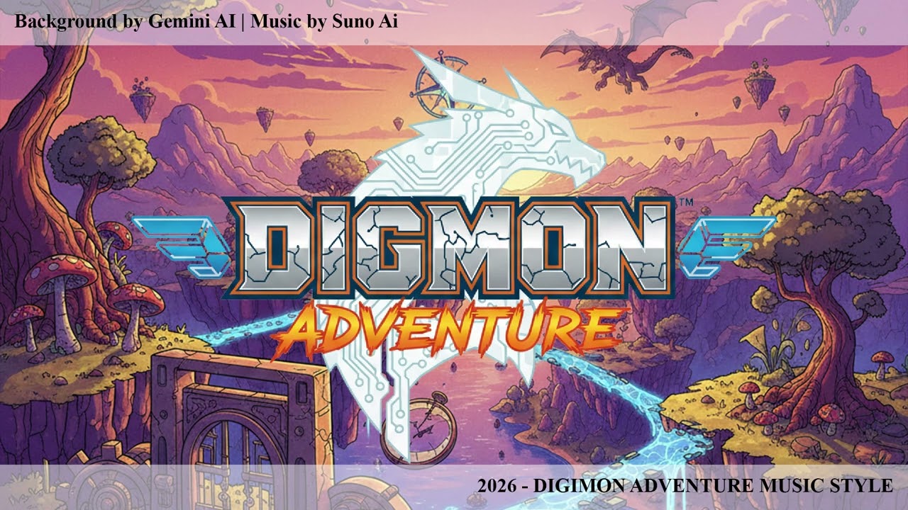 [真夏のスタートライン]-[Starting Line In Midsummer] - Digimon Adventure Music Style - 2026