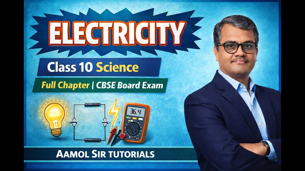 Electricity Class 10 CBSE Full Theory | Board Exam Preparation