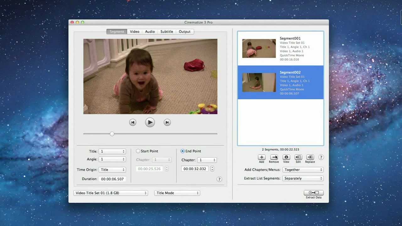 Converting a DVD for iMovie Editing