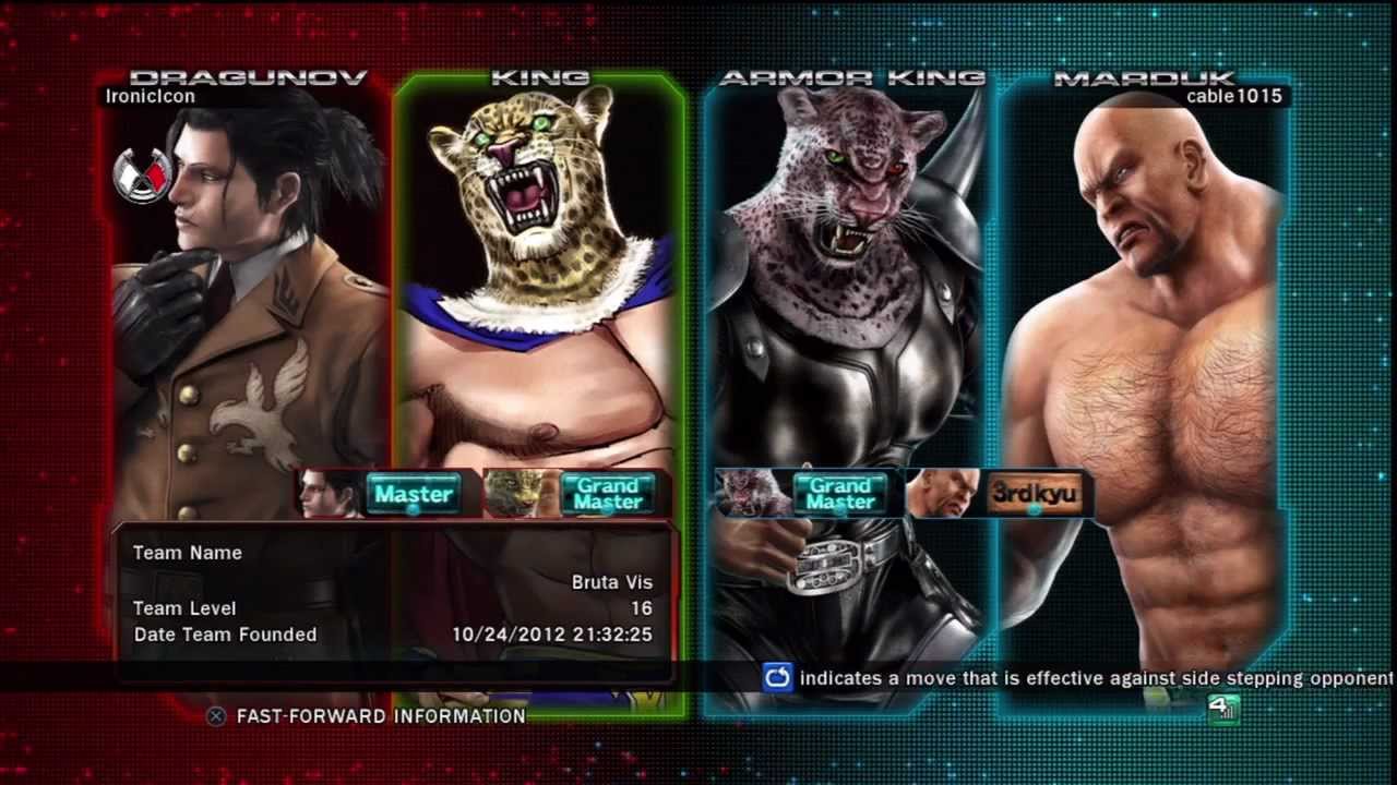 TTT2 King / Dragunov vs Kazuya / Devil Jin / Jin / Armor King / King / Marduk #1 /1/22