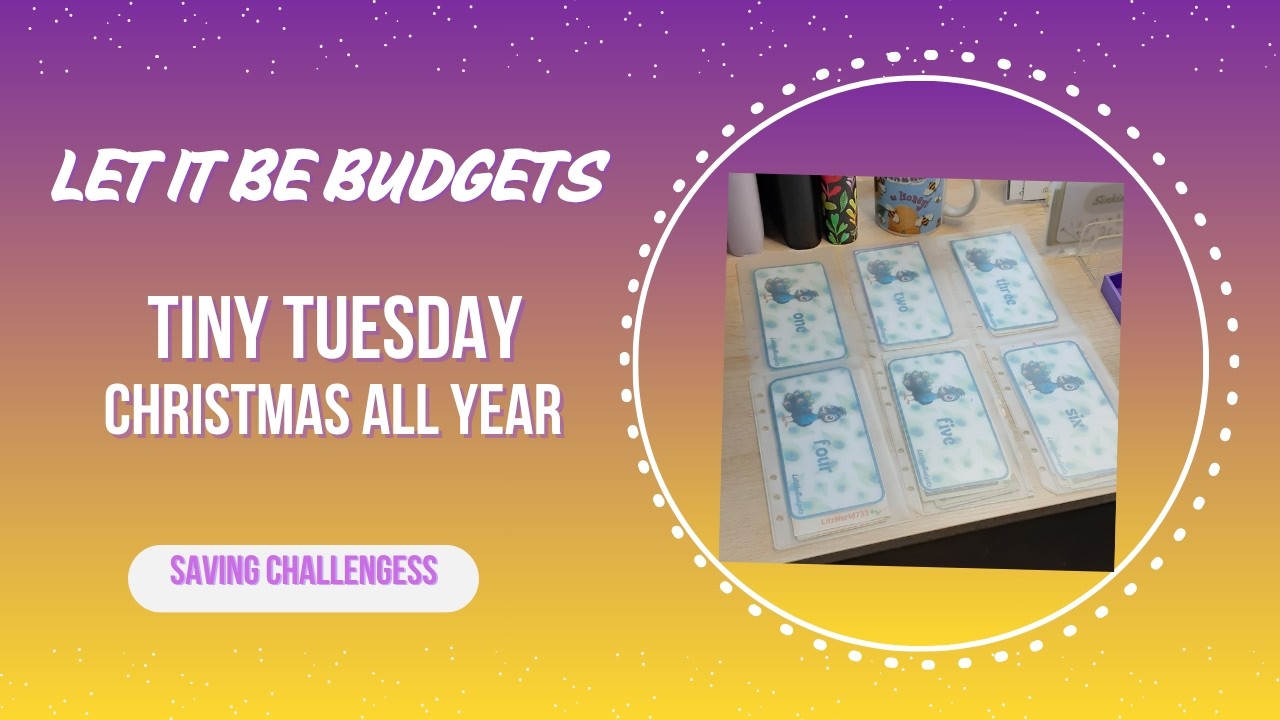 Tiny Tuesday | Christmas | Small Savings Big Wins!! | Saving Challenges | Cash Stuffing 2/24/26