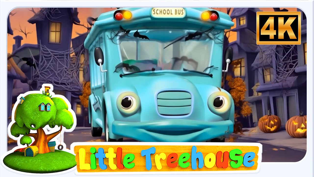 Little Tree House    ฮาโลวีน ล้อบนรถบัส | เพลงกล่อมเด็กและการ์ตูนแสนสนุกสำหรับเด็ก