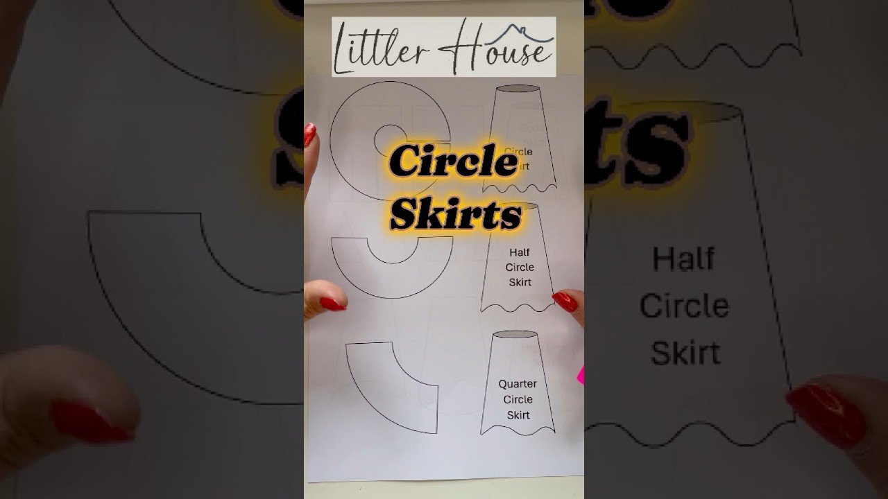 Circle Skirts #sew #sewing #sewingtutorial