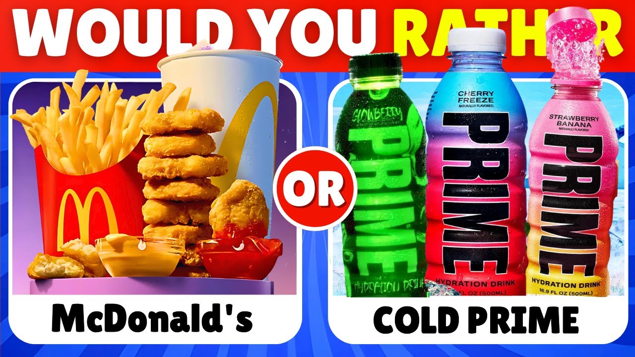 Would You Rather: Junk Food Madness 🍔