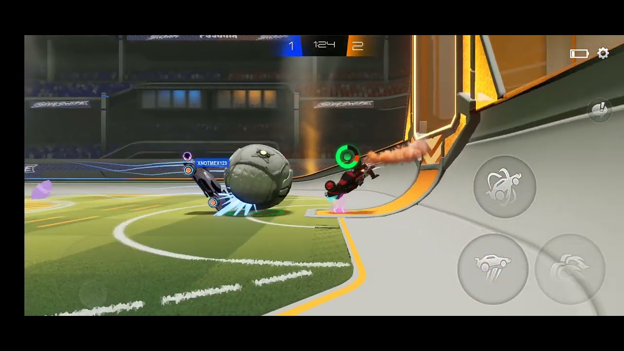 just a normal match in RL sideswipe, but stranger rival.