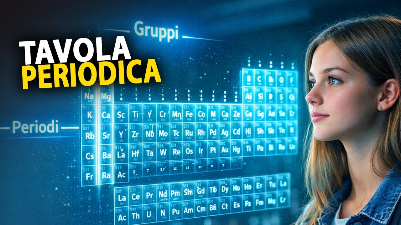Tavola periodica: struttura, gruppi e classificazione degli elementi