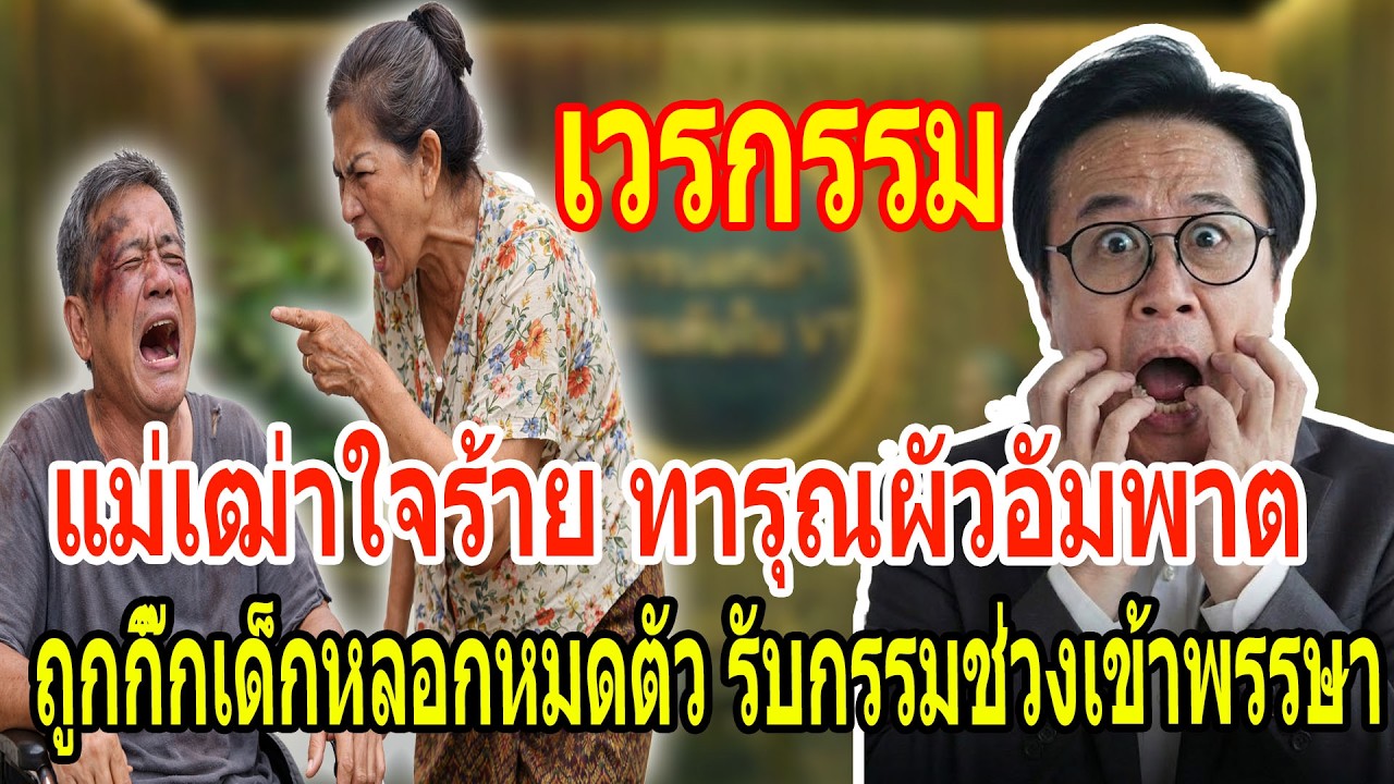 เรื่องเล่า กับ วีที: แม่เฒ่าใจร้าย ทารุณผัวอัมพาต - ถูกกิ๊กเด็กหลอกหมดตัว รับกรรมช่วงเข้าพรรษา