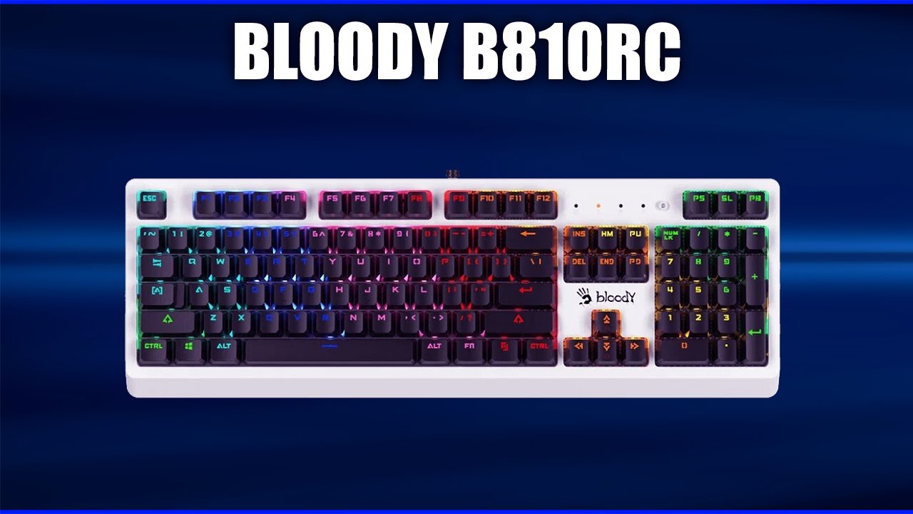Игровая клавиатура Bloody B810RC