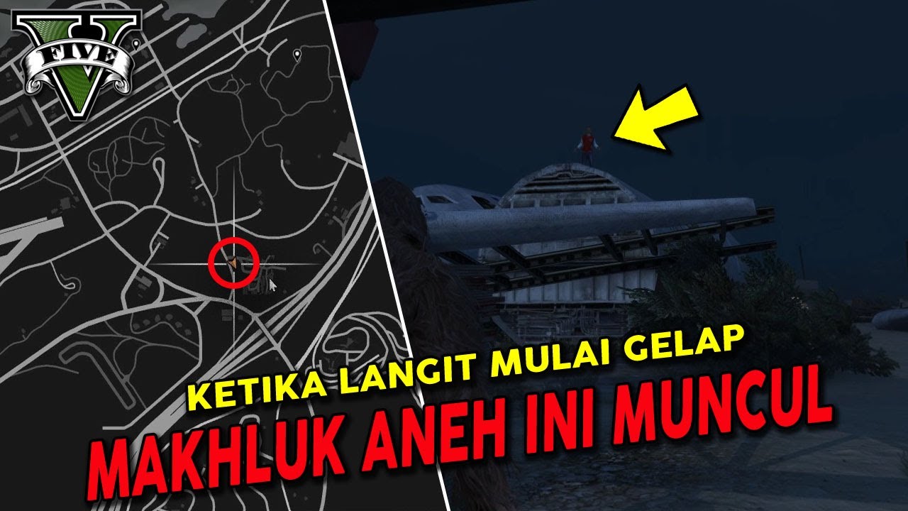 MISTERI GTA V OFFLINE YG JARANG DIKETAHUI & SULIT DIPECAHKAN (BIGFOOT VS THE BEAST / WEREWOLF)