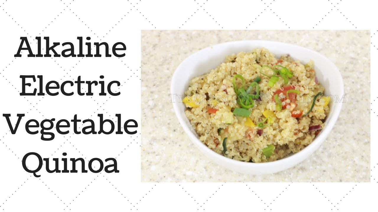 Vegetable Quinoa Dr. Sebi Alkaline Electric Recipe