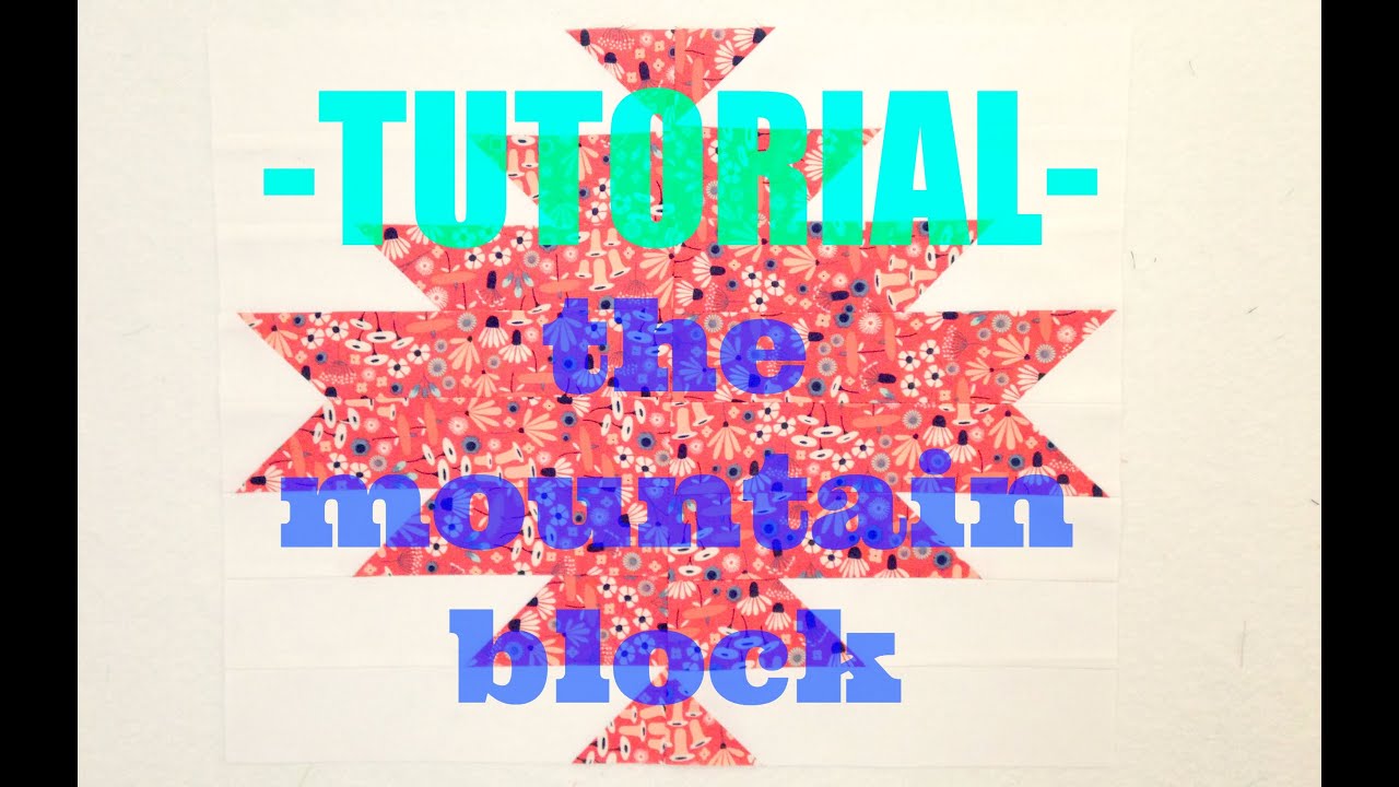 TUTORIAL: The Mountain Block!