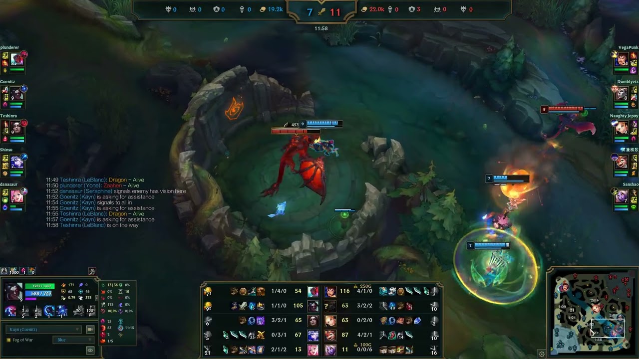 [ JG | 26.03 ] KAYN (S3) vs ZAAHEN (G4) (Replay Edition)