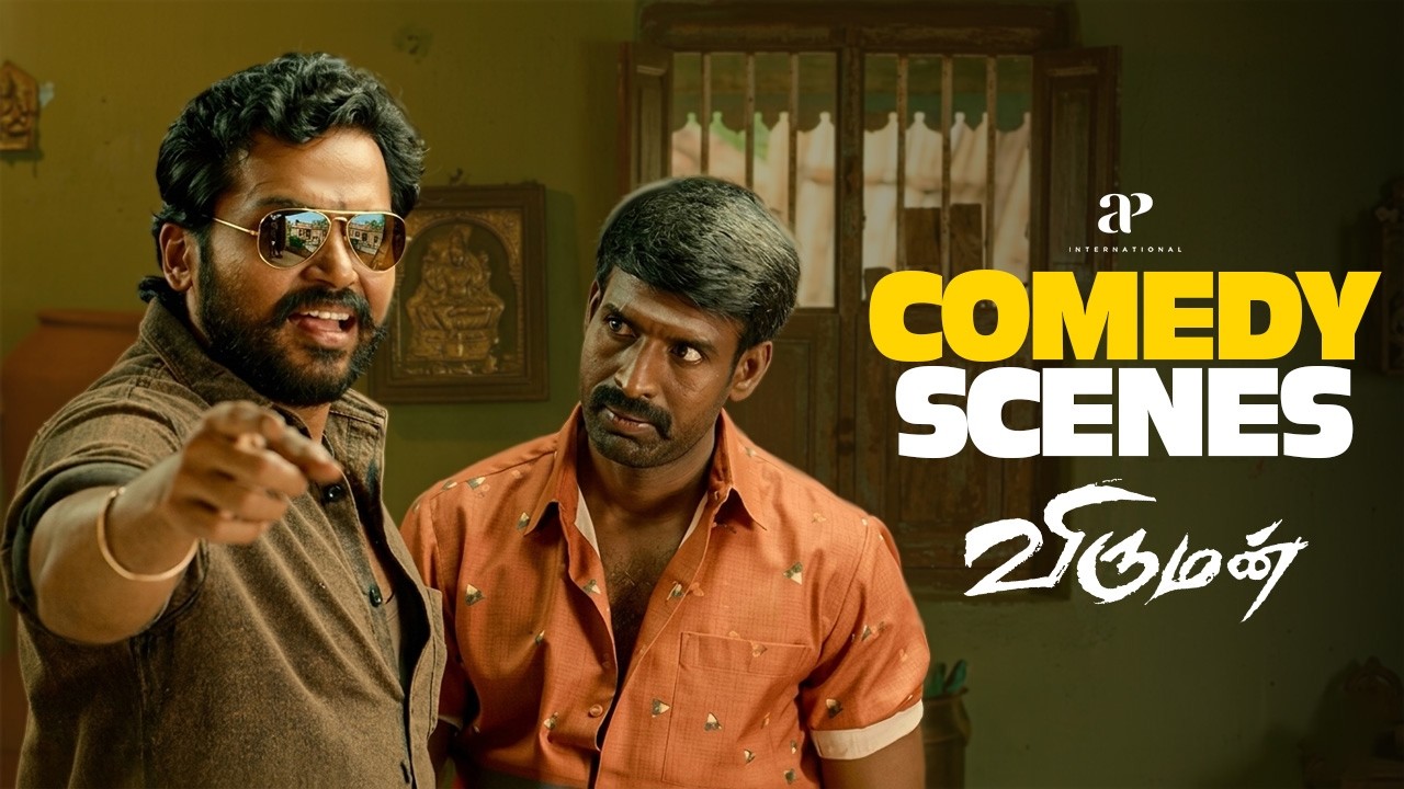 Viruman Comedy Scenes | Viruman vs Family&hellip; Funny Chaos of Karthi.! | Karthi | Aditi Shankar | Soori