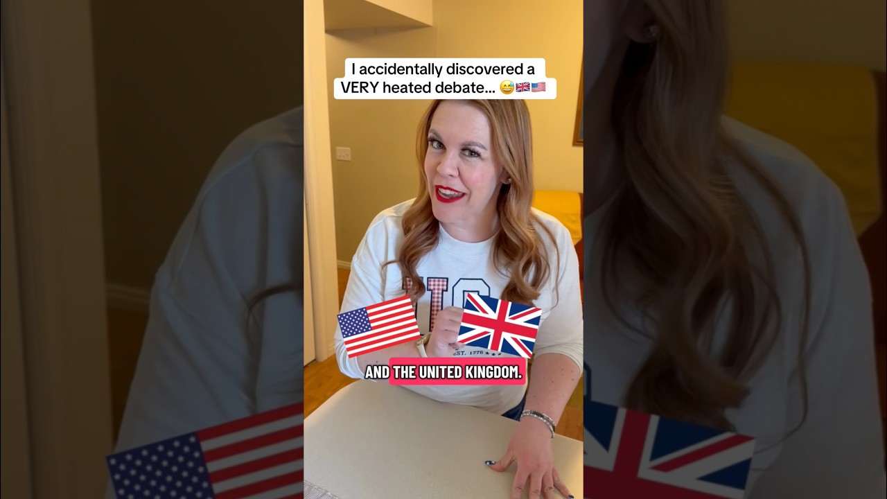 Я наткнулся на ОЧЕНЬ жаркий спор&hellip; 🤣🇺🇸🇬🇧 #слова #смешно #английский #терминология #спор
