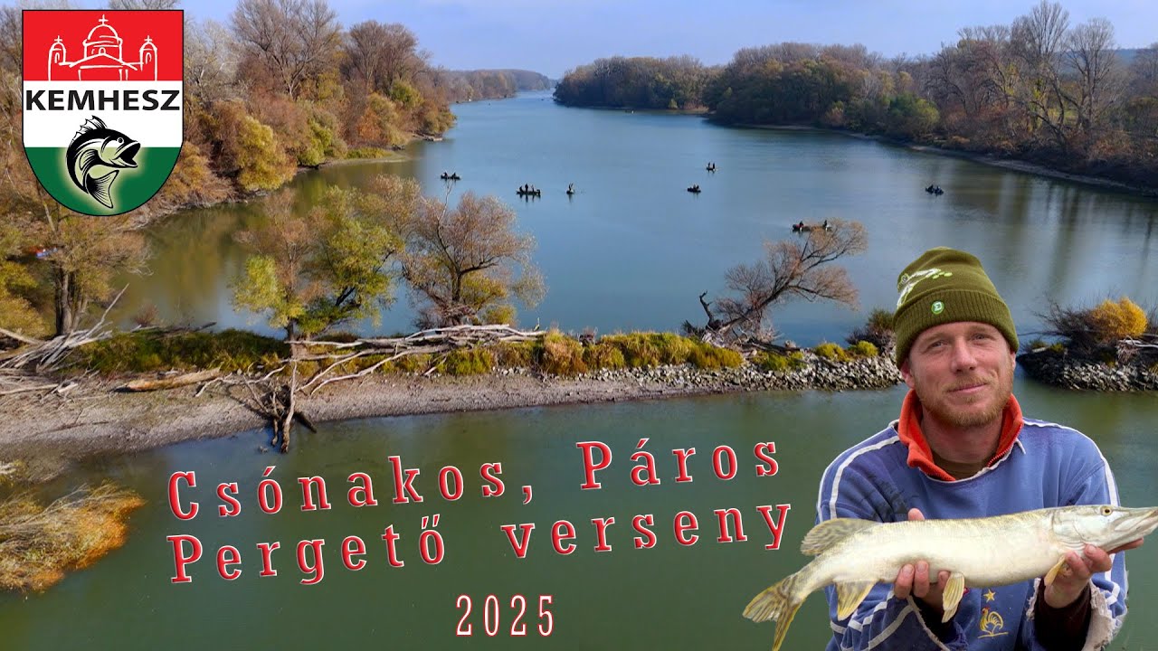 VI. KEMHESZ - PÁROS CSÓNAKOS PERGETŐ HORGÁSZVERSENY - 2025 - NESZMÉLY