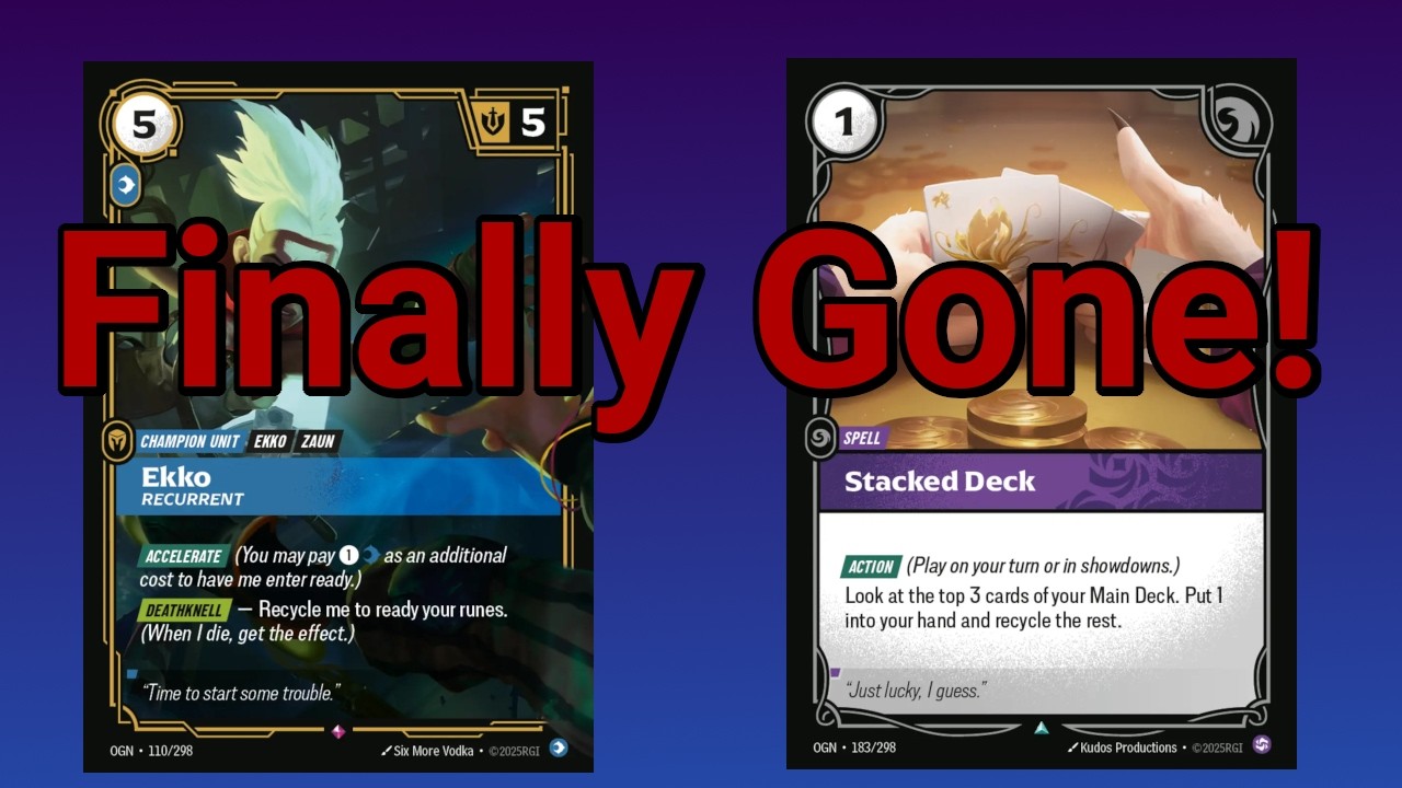 Riot Just Made A Surprise Riftbound Ban Announcement and Finally Banned My Least Favourite Card!