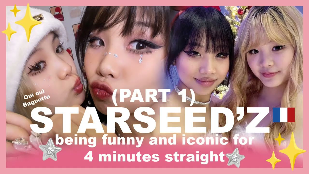 STARSEED'Z being funny and iconic, for 4 minutes straight ✨🐤🐰(PART 1)