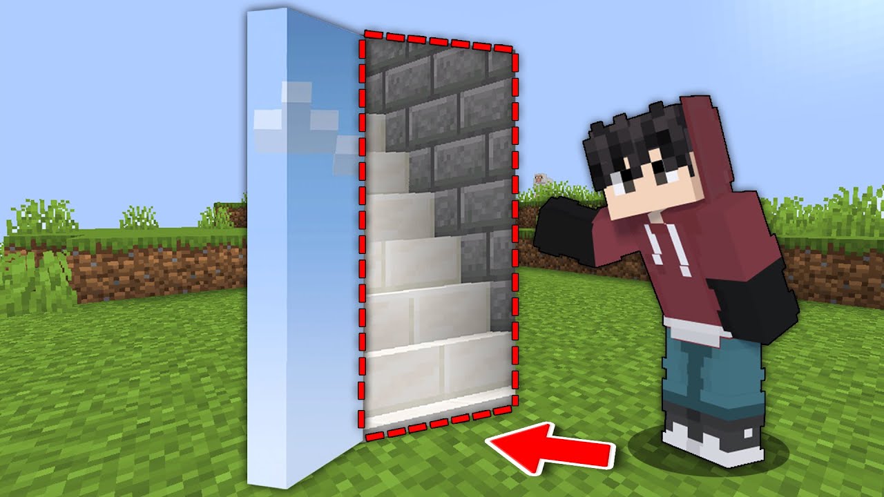 100% Invisible SECRET BASE Challenge in Minecraft!