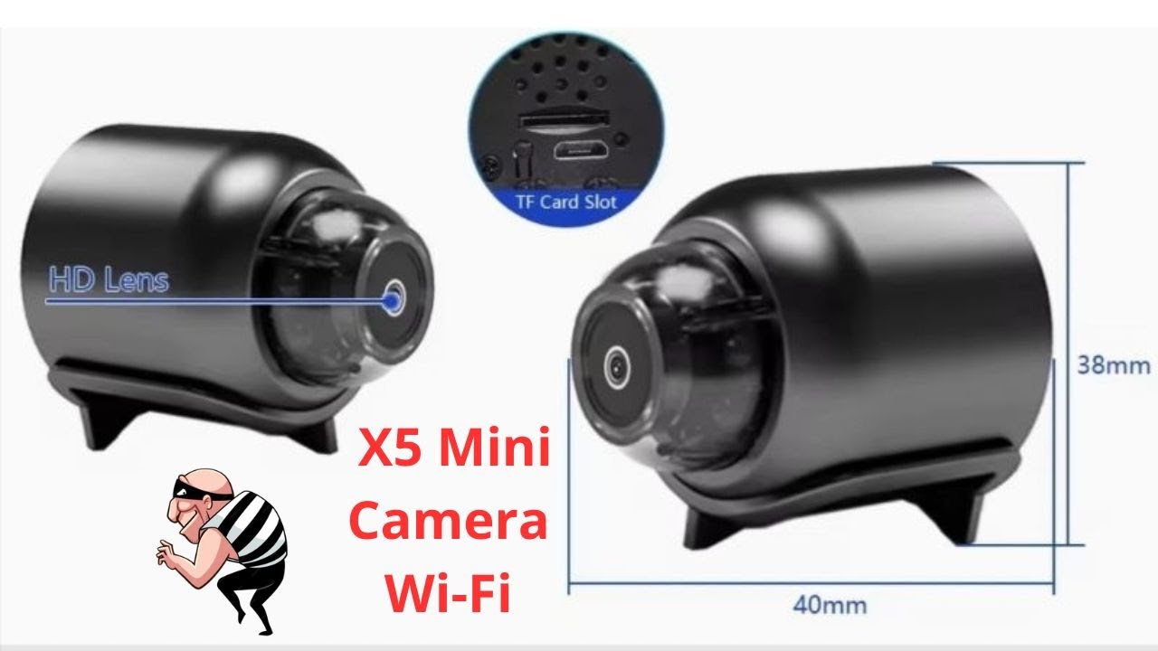 Mini Kamera Szpiegowska z Ali za mniej niż 20zł - Czy jest warta uwagi ? X5 Mini Camera HD Wi-Fi