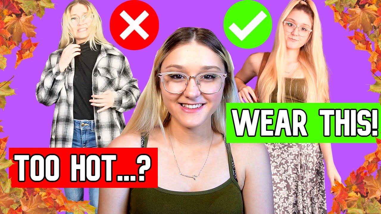 how to dress for fall even if it's HOT OUT! | warm weather friendly fall outfit ideas, tips & inspo