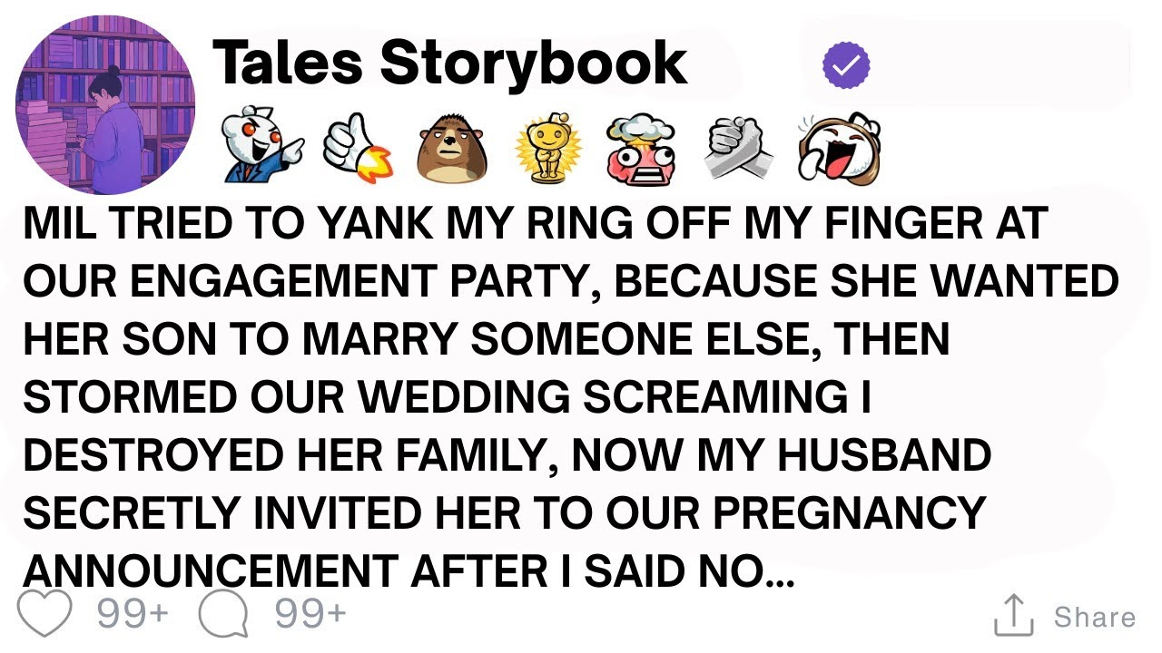 [ Full Story ]MIL Tried to Yank My Ring Off My Finger at Our Engagement Party, Because She...