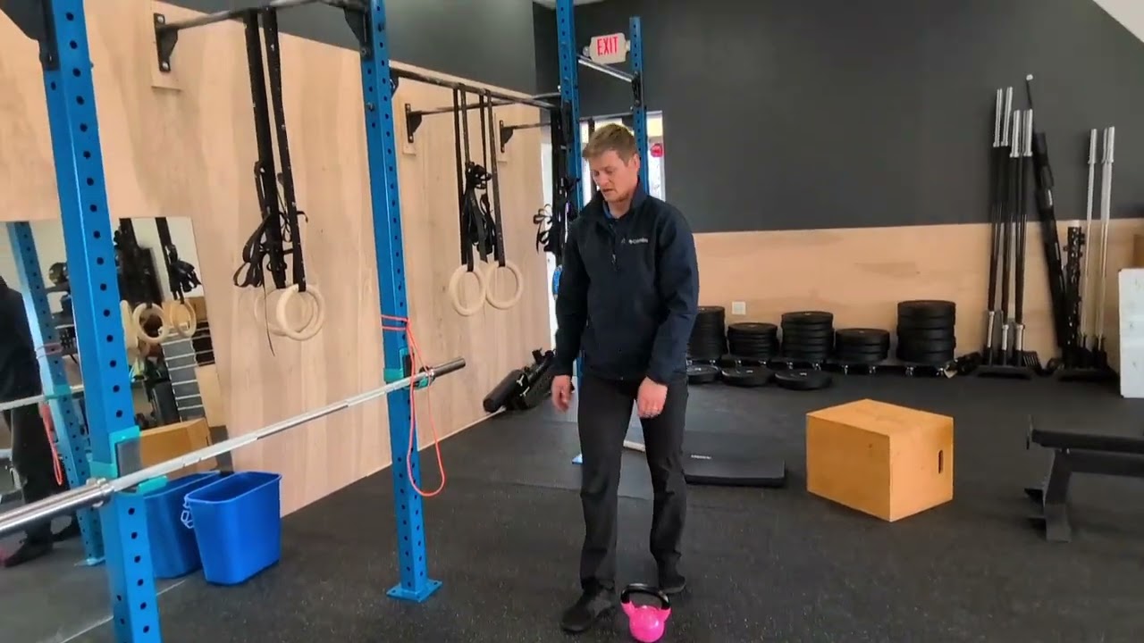 8-10min AMRAP | 8 Deadlift | 6 Paloff Press Each Side | 8 Modified Push Ups