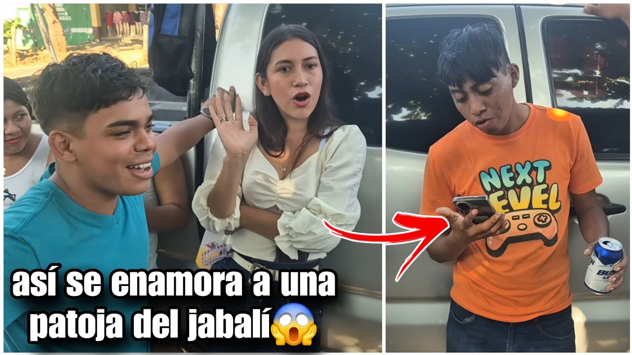 Chupak4bras en pleno video le didicó unas cancion se amor a Karen enfrente  de Deybi
