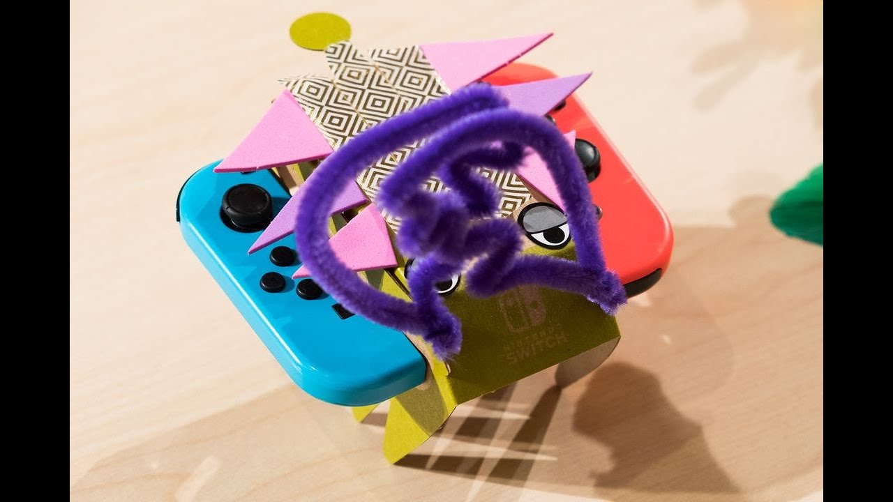 Nintendo Labo hands-on: how these cardboard add-ons work