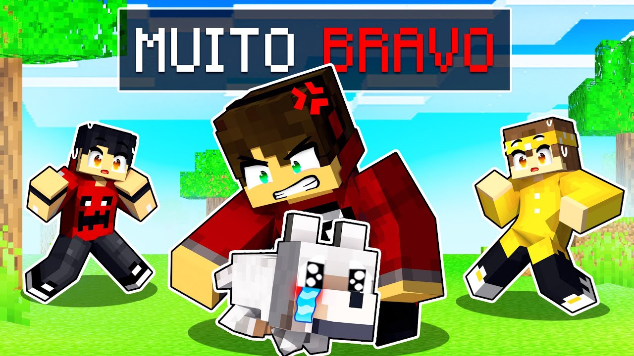 GUIHH ESTA EXTREMAMENTE BRAVO no MINECRAFT ✭ Guihh ✭