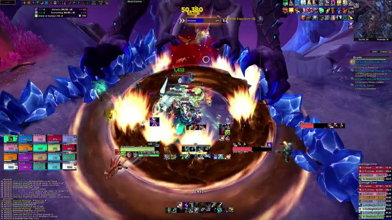 Vorasius (Mythic) - BM Hunter PoV, Bedtime Bandits Sk/Cz Guild | (EU) Drak'thul |