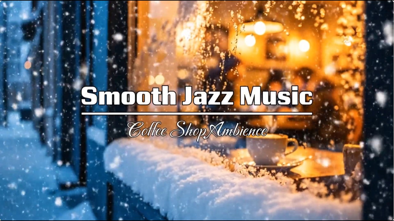 Morning Coffee Jazz ☀️ Winter Cozy Coffee Shop Ambience & Smooth Jazz Music to Work