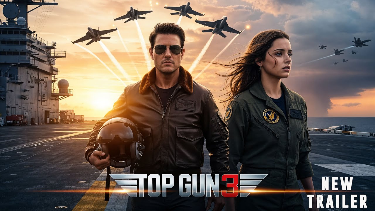 Top Gun 3 &ndash; Ostatni lot Mavericka (2026) | Nowy zwiastun filmu akcji z Tomem Cruisem i Aną de Armas