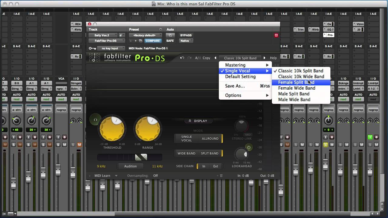 Обзор FabFilter Pro DS