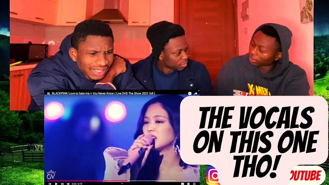 BLACKPINK-'Love to hate me + You Never Know ( Live DVD The Show 2021 full ) | REACTION