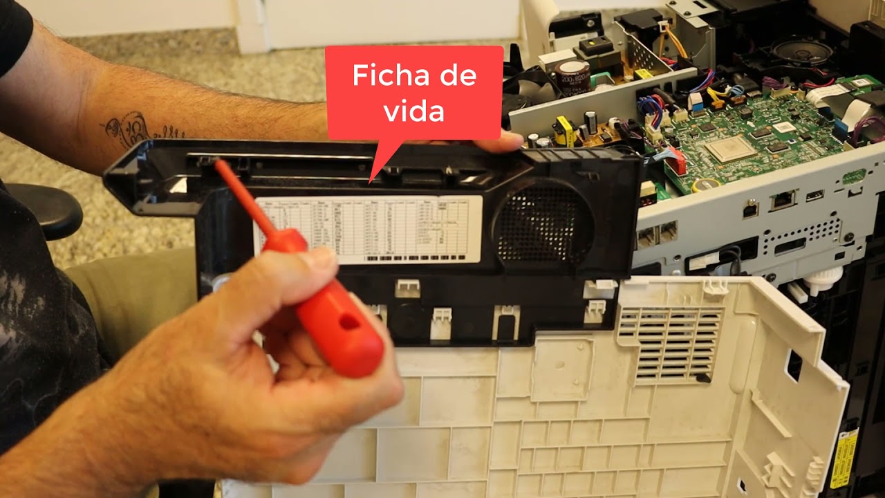 Desmontando e conhecendo as parts iR1643