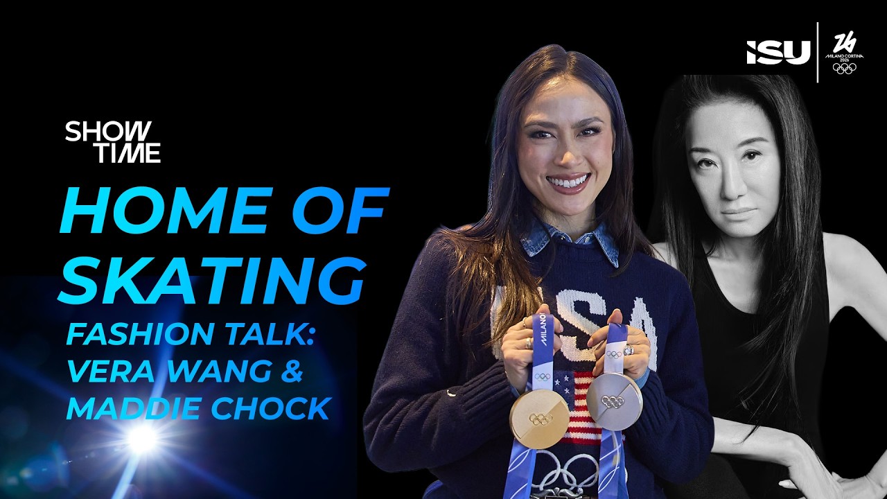 Fashion Talk with Vera Wang & Madison Chock | ISU Home of Skating | #ISUShowtime