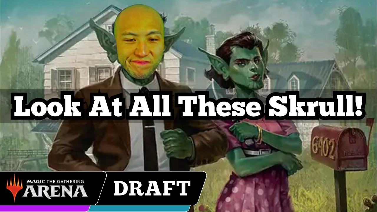 Look At All These Skrull! | Marvel Super Heroes Premier Draft | MTG Arena