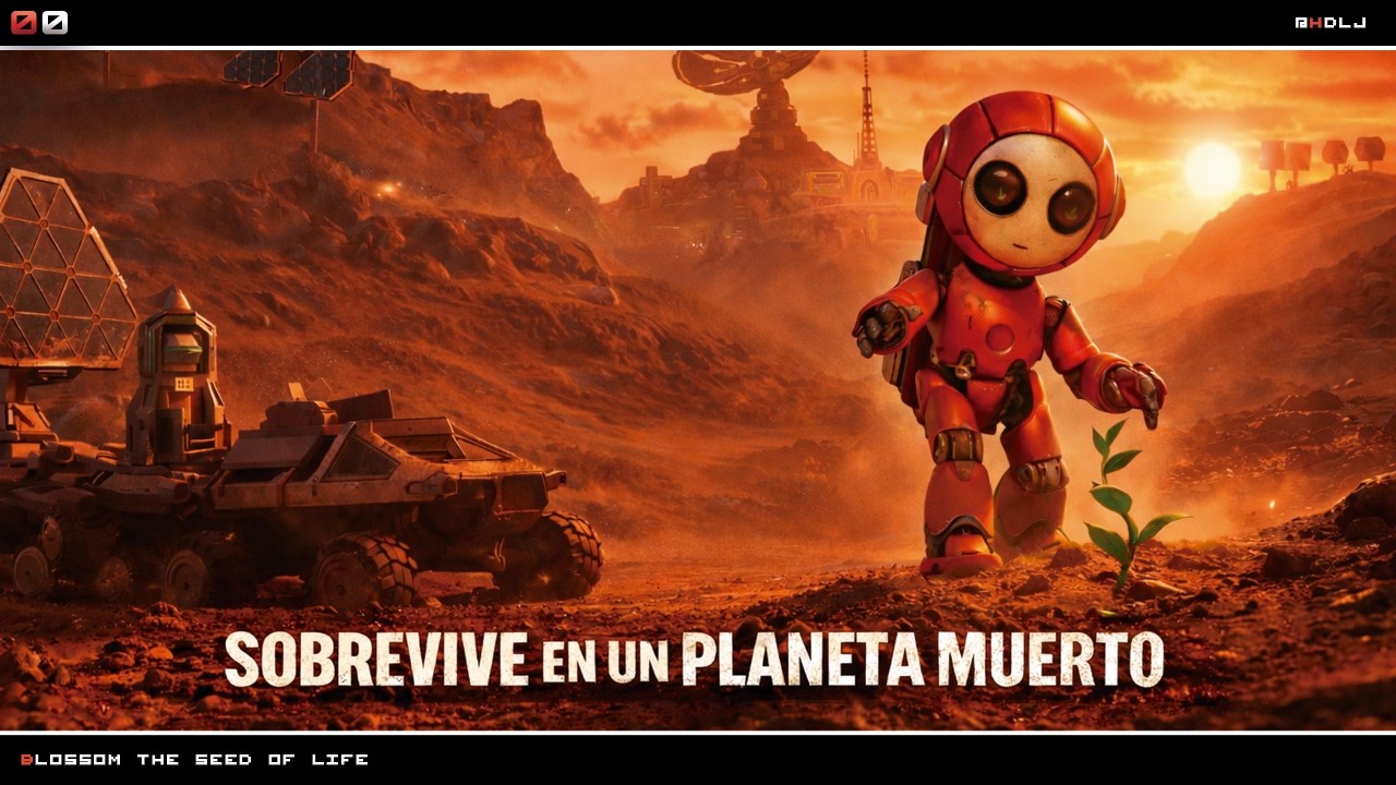 Debo terraformar y dar vida a un planeta muerto BLOSSOM THE SEED OF LIFE