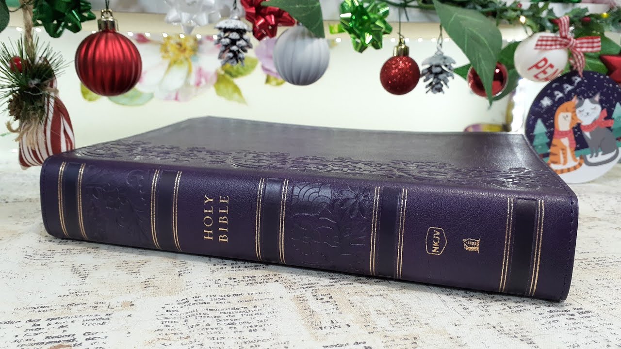 NKJV Single Column (Wide Margin) Reference Bible from Thomas Nelson #review #NKJV