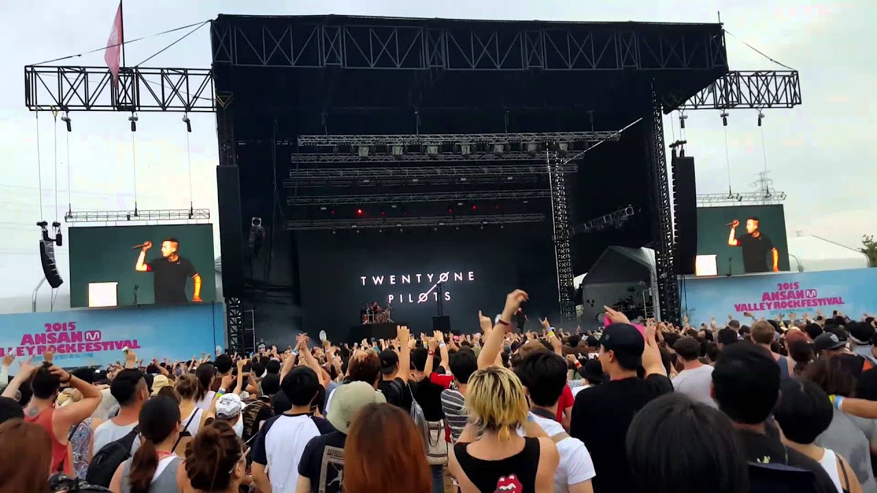 twentyonepilots 2015 Ansan m valley rock festival