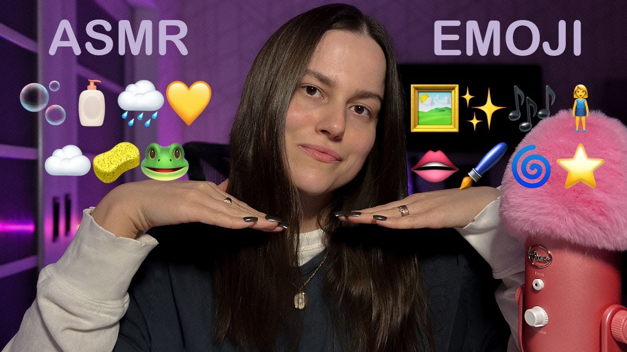 ASMR 💤 XXL Emoji Trigger Challenge 😴 Relax for 1 Hour ✨(p.2)
